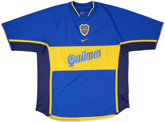 2001-02 Boca Juniors Home Shirt - 7/10 - (L)