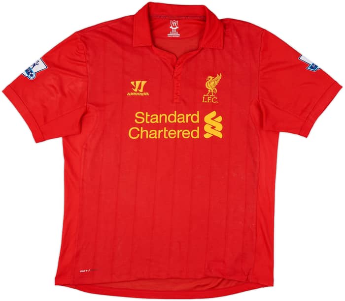 2012-13 Liverpool Home Shirt Gerrard #8 - 6/10 - (XL)
