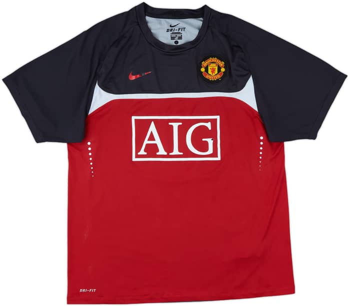 2010-11 Manchester United Nike Training Shirt - 5/10 - (L)