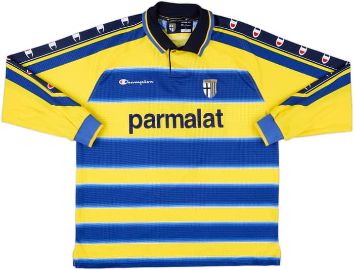 1999-00 Parma Home L/S Shirt #7 - 7/10 - (L)