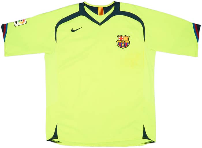 2005-06 Barcelona Away Shirt Messi #30 - 5/10 - (XL)