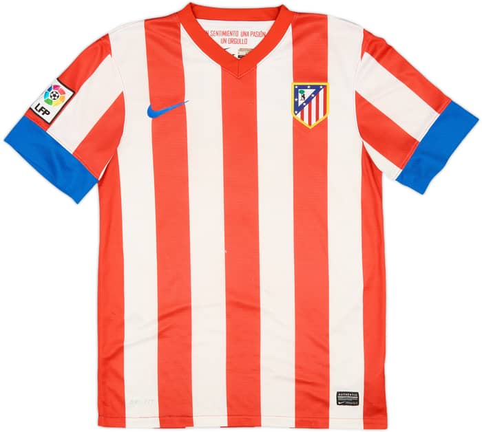 2012-13 Atletico Madrid Home Shirt D.Costa #19 - 6/10 - (S)