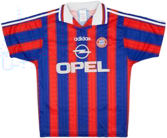1995-97 Bayern Munich Home Shirt Klinsmann #18 - 7/10 - (S)