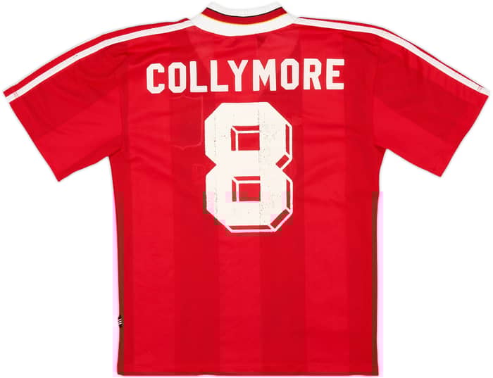 1996-98 Liverpool Home Shirt Collymore #8 - 6/10 - (L.Boys)