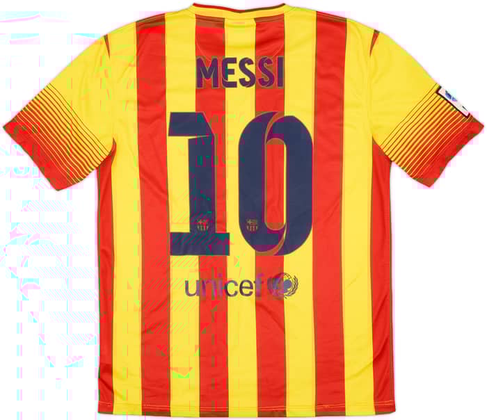 2013-15 Barcelona Away Shirt Messi #10 - 6/10 - (M)