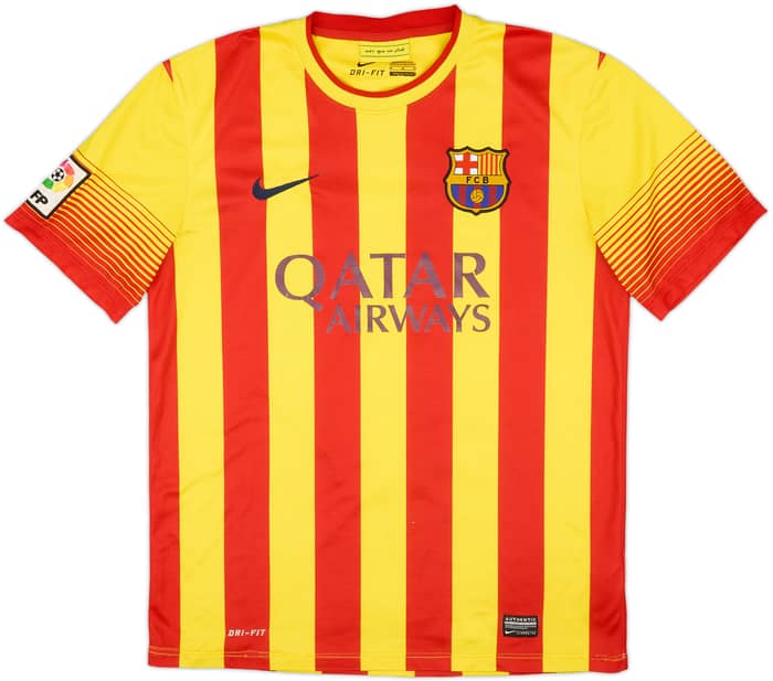 2013-15 Barcelona Away Shirt Messi #10 - 6/10 - (M)