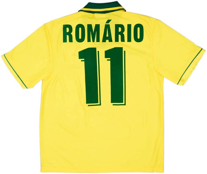 1994 Brazil Home Shirt Romario #11 - 7/10 - (M)