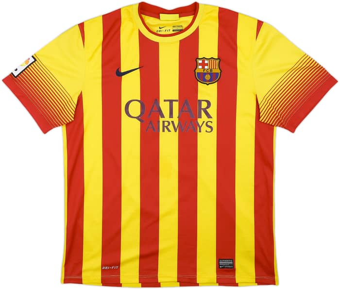 2013-15 Barcelona Away Shirt Messi #10 - 6/10 - (L)