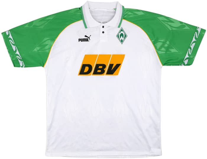 1995-96 Werder Bremen Home Shirt - 6/10 - (XL)