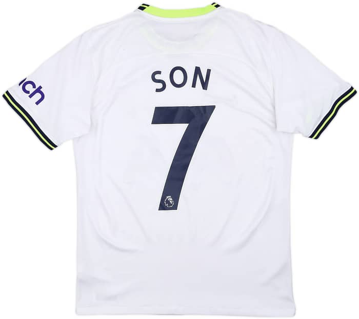 2022-23 Tottenham Home Shirt Son #7 - 6/10 - (S)