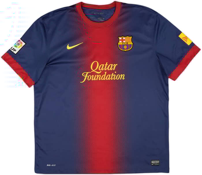 2012-13 Barcelona Home Shirt Messi #10 - 7/10 - (XL)