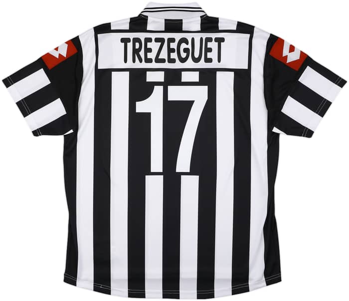 2000-01 Juventus European Home Shirt Trezeguet #17 - 7/10 - (XXL)