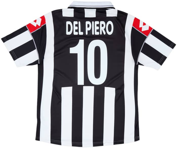 2000-01 Juventus Home Shirt Del Piero #10 - 4/10 - (L)