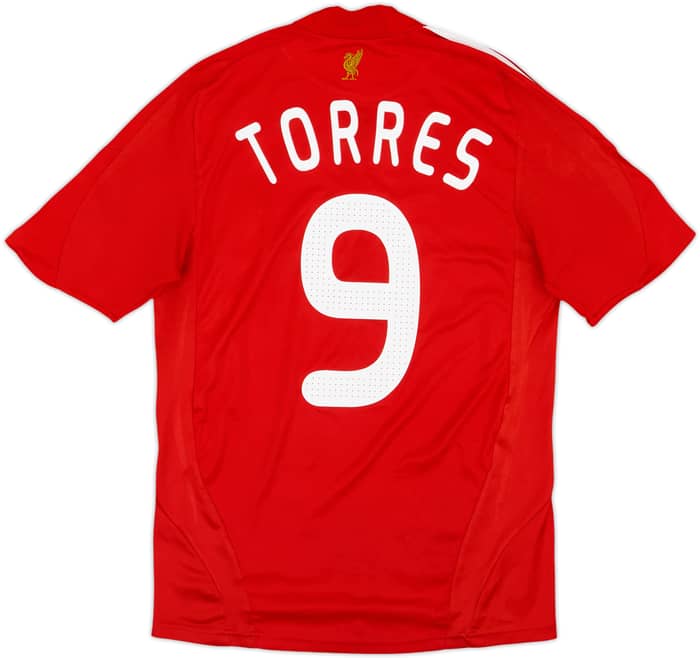 2008-10 Liverpool Home Shirt Torres #9 - 6/10 - (S)