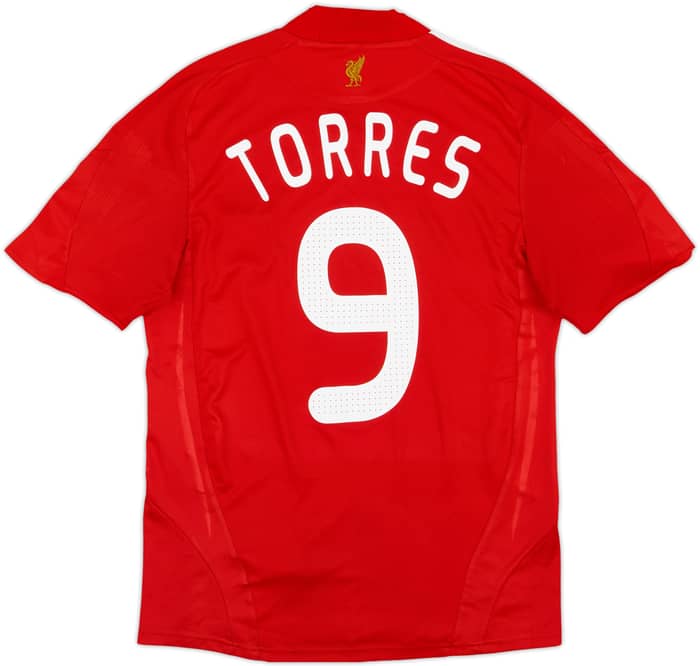 2008-10 Liverpool Home Shirt Torres #9 - 6/10 - (S)