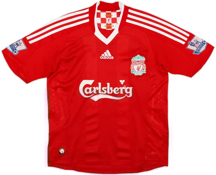 2008-10 Liverpool Home Shirt Torres #9 - 5/10 - (M.Boys)