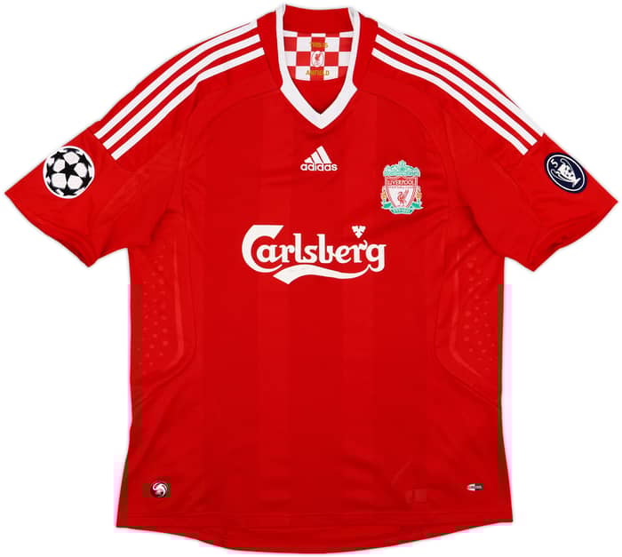 2008-10 Liverpool Home Shirt Torres #9 - 6/10 - (L)