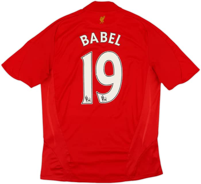 2008-10 Liverpool Home Shirt Babel #19 - 5/10 - (M)