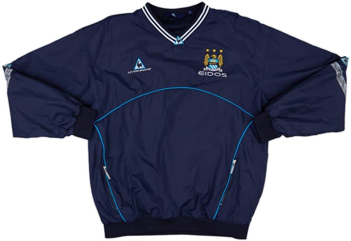 2002-03 Manchester City Le Coq Sportif Windbreaker - 4/10 - (M)