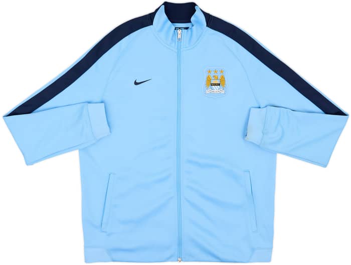 2014-15 Manchester City Nike Track Jacket - 8/10 - (XL)