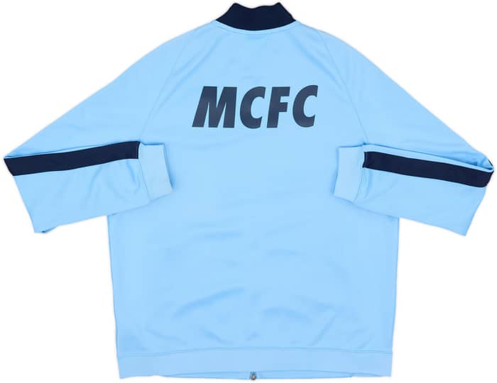 2014-15 Manchester City Nike Track Jacket - 8/10 - (XL)