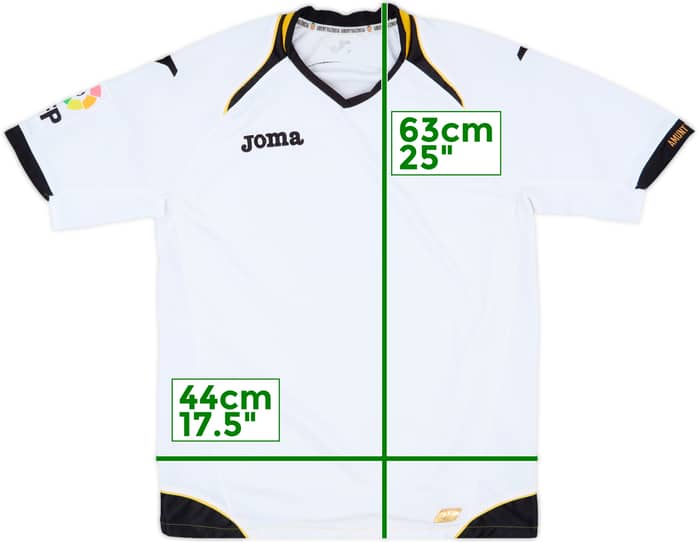 2011-12 Valencia Home Shirt - 5/10 - (M)