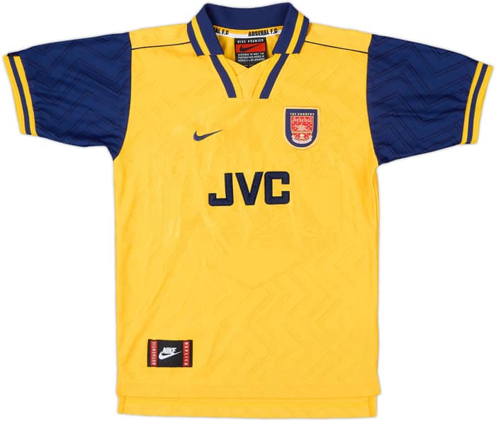 1996-97 Arsenal Away Shirt - 9/10 - (M.Boys)