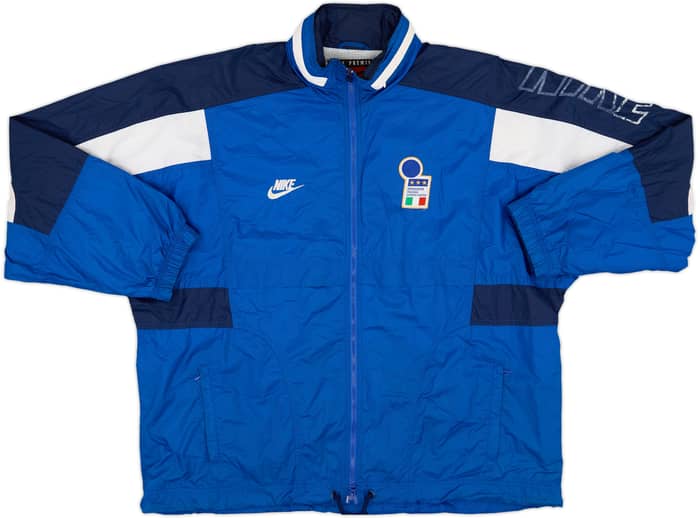 1996-97 Italy Nike Hooded Rain Jacket - 5/10 - (XL)