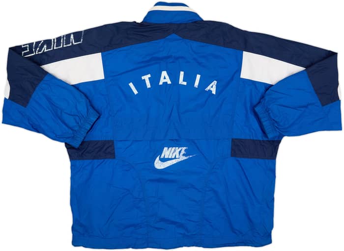 1996-97 Italy Nike Hooded Rain Jacket - 5/10 - (XL)