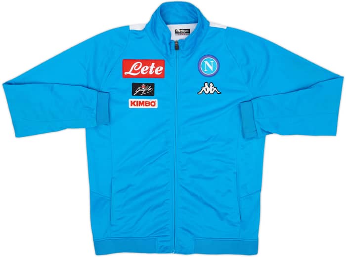2017-18 Napoli Kappa Track Jacket - 6/10 - (L)