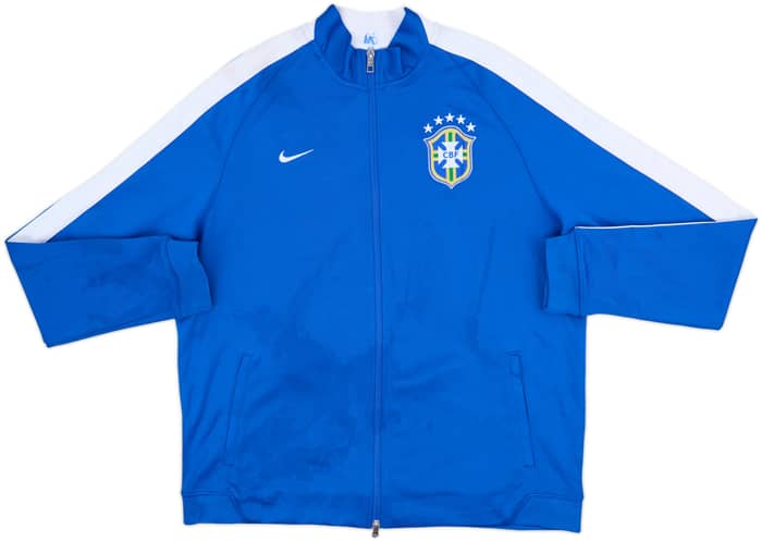 2014-15 Brazil Nike Track Jacket - 5/10 - (XXL)