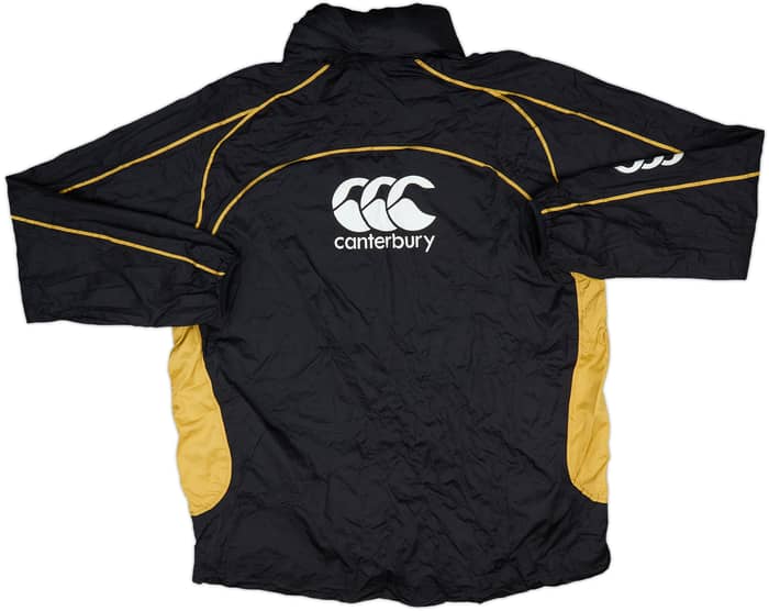 2007-08 Deportivo Canterbury 1/4 Zip Hooded Rain Jacket - 7/10 - (L)