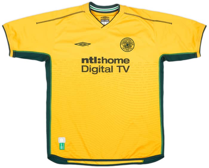 2002-03 Celtic Away Shirt Petrov #19 - 7/10 - (L)