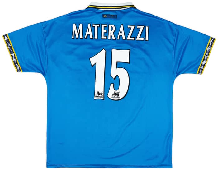 1997-99 Everton Home Shirt Materazzi #15 - 8/10 - (XXL)