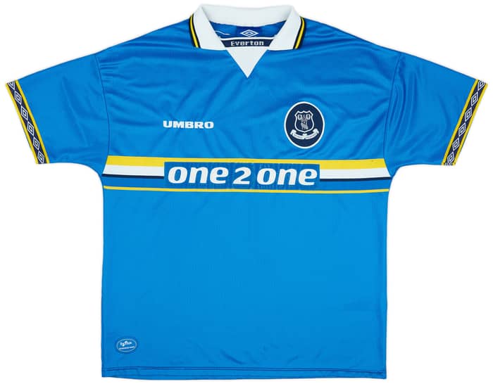 1997-99 Everton Home Shirt Materazzi #15 - 8/10 - (XXL)