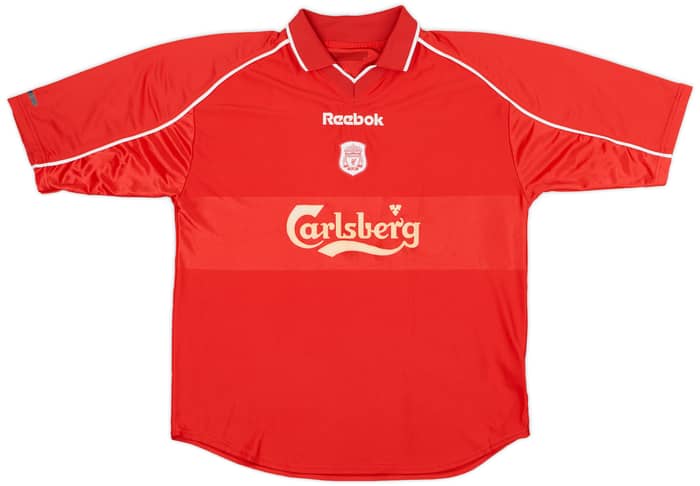 2000-02 Liverpool Home Shirt Fowler #9  - 8/10 - (L)