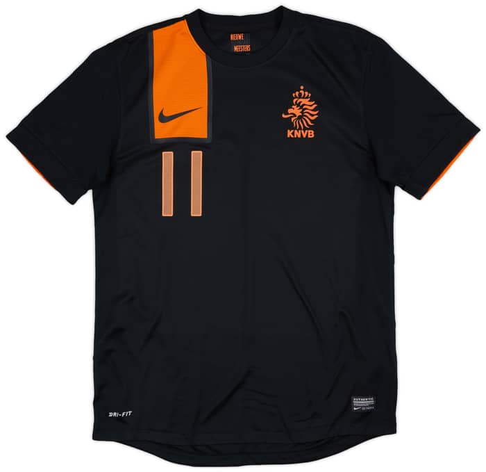 2012-13 Netherlands Away Shirt Robben #11