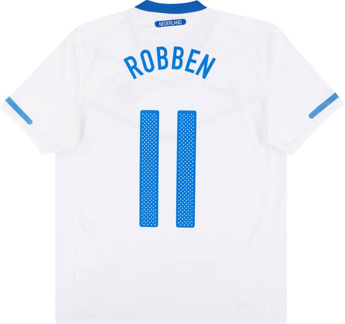 2010-11 Netherlands Away Shirt Robben #11 - 6/10 - (L)