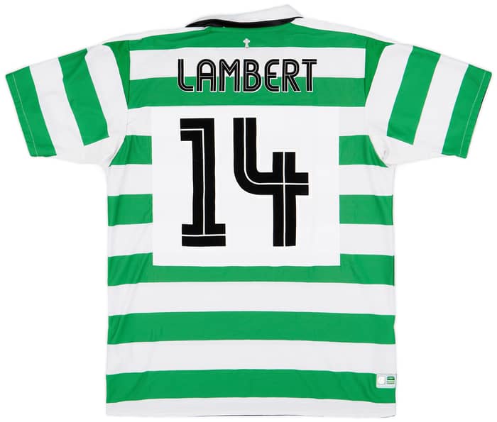 2004-05 Celtic Home Shirt Lambert #14- 6/10 - (L)