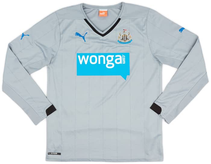 2014-15 Newcastle Away L/S Shirt Cisse #9 - 8/10 - (S)