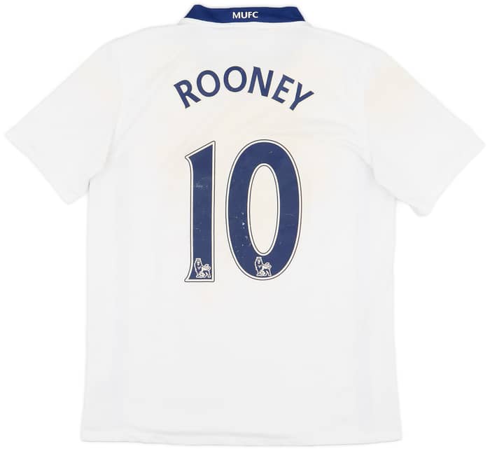 2008-10 Manchester United Away Shirt Rooney #10 - 5/10 - (S)