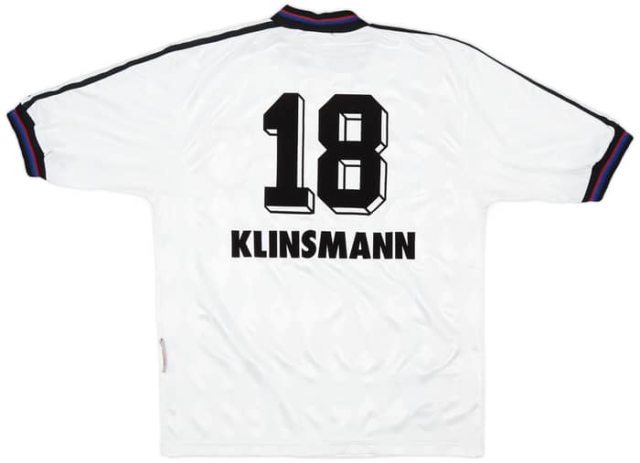 1996-98 Bayern Munich Away Shirt Klinsmann #18 - 6/10 - (S)
