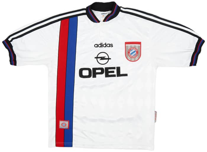 1996-98 Bayern Munich Away Shirt Klinsmann #18 - 6/10 - (S)