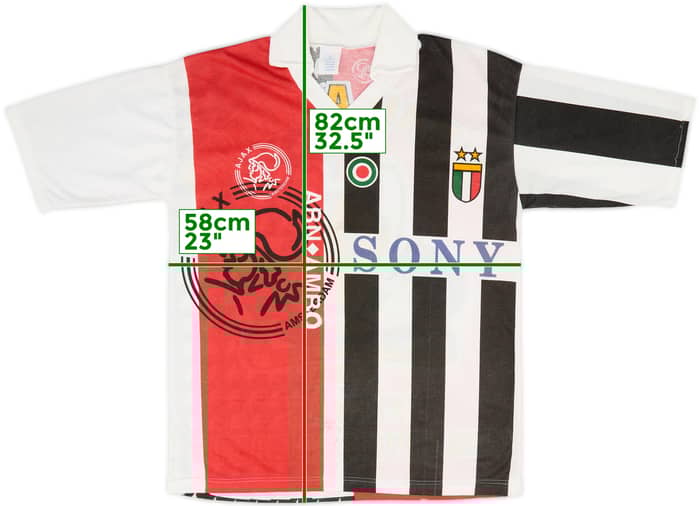 1996 Juventus 'Champions League Final' Graphic Shirt - 5/10 - (XL)