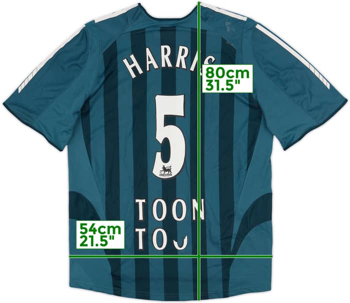2005-06 Newcastle Away Shirt Harris #5 - 5/10 - (L)