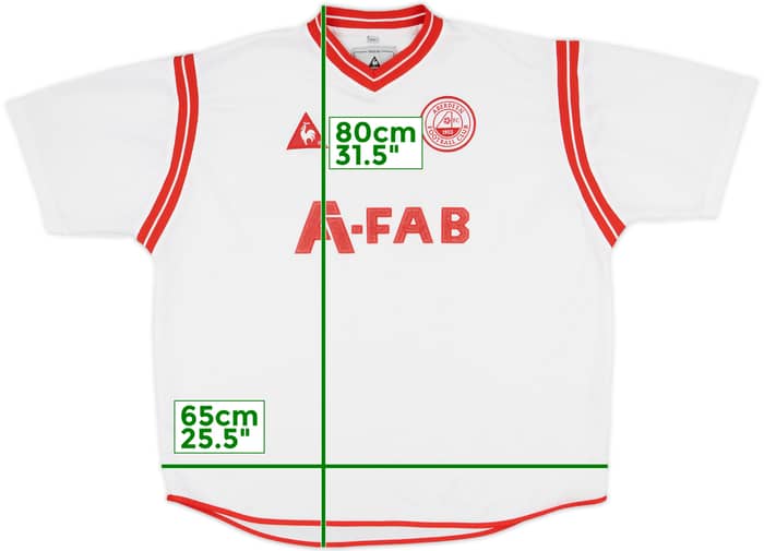 2001-02 Aberdeen Away Shirt - 7/10 - (XXL)