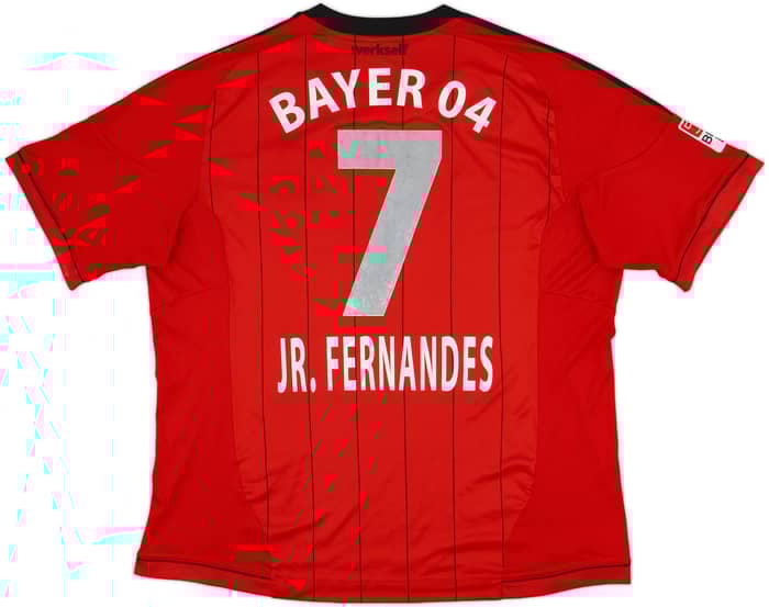 2012-13 Bayern Leverkusen Away Shirt Jr. Fernandes #7 - 4/10 2012-13 Bayern Leverkusen Away Shirt Jr. Fernandes #7 - 4/10