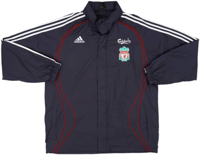 2006-07 Liverpool adidas Bench Coat - 7/10 - (L)
