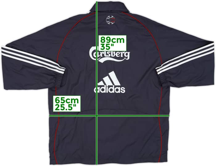 2006-07 Liverpool adidas Bench Coat - 7/10 - (L)