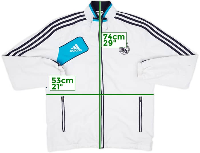 REAL MADRID 2012 2013 HOME SHIRT JERSEY LONG SLEEVE ADIDAS